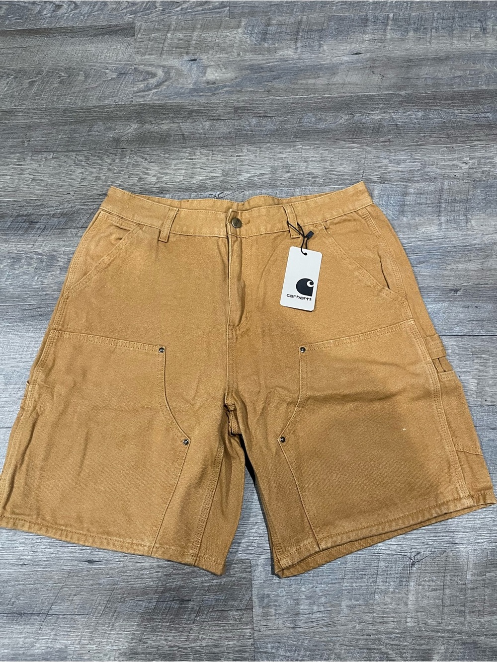 Carhartt WIP double knee shorts size 34 - Picture 1 of 7
